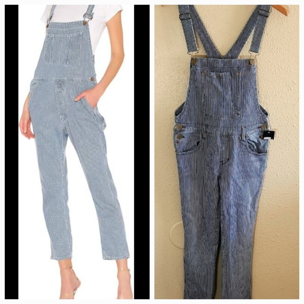 QSD BLUE DENIM OVERALL